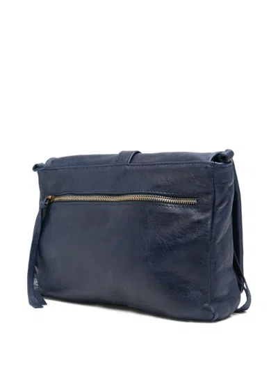 Sommet Strap-detail Cross Body Bag In Blue