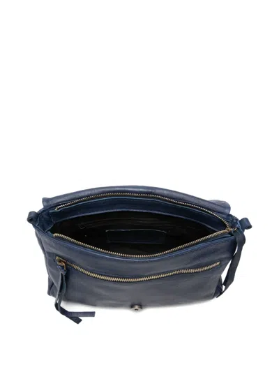 Sommet Strap-detail Cross Body Bag In Blue