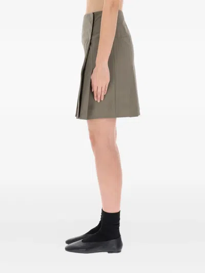 Our Legacy "girdle" Skirt In Gray