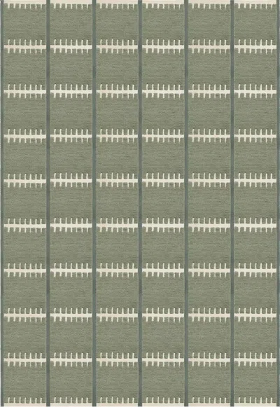 Layered Lilly Green 200 X 300 Cm In Green