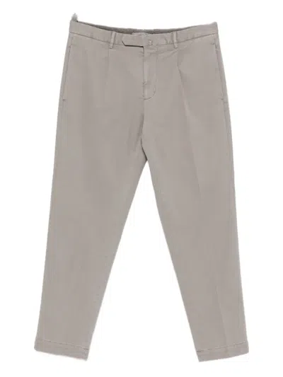Dell'oglio Pleated Trousers In Gray