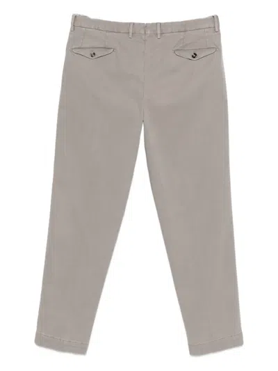 Dell'oglio Pleated Trousers In Gray