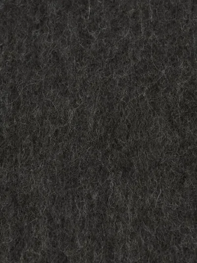 Acne Studios Fringed Scarf In Gray