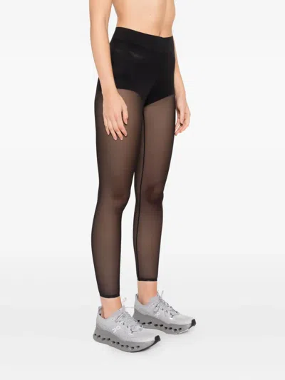 Calvin Klein Elasticated Performance Leggings In Black