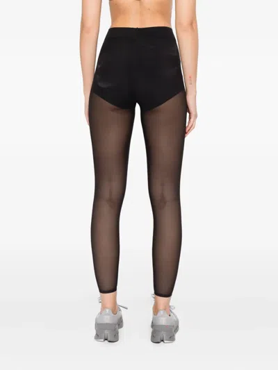 Calvin Klein Elasticated Performance Leggings In Black