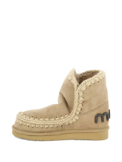 Mou Eskimo Boots In Neutral