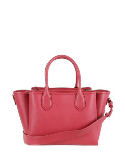 Emporio Armani Shopping Bag In Red