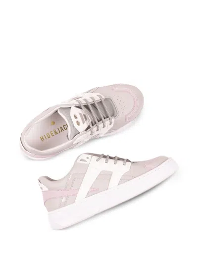 Hide & Jack Mini Silverstone Sneakers In Gray