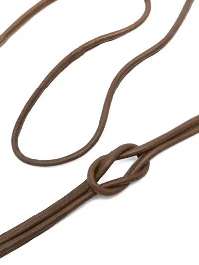 Giani Filo Belt In Brown