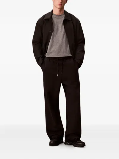 Calvin Klein Drawstring Sweatpants In Black