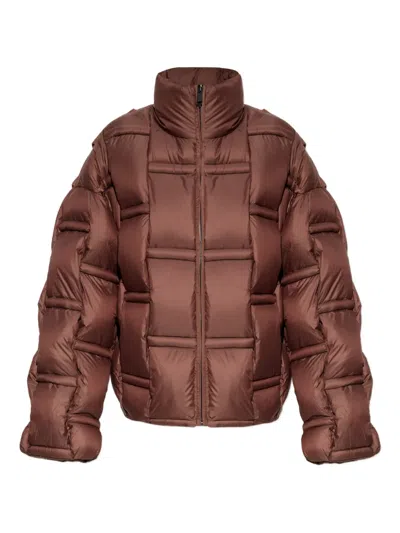 Raxxy Padded Jacket In Brown