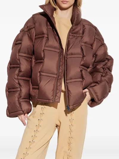Raxxy Padded Jacket In Brown