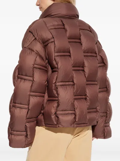 Raxxy Padded Jacket In Brown