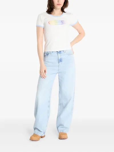 Adidas Originals X Jeremy Scott Graphic-print T-shirt In White