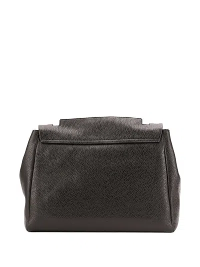 Orciani Logo-print Tote Bag In Black