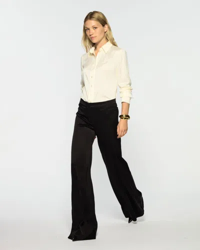 Serena Bute Wide Leg Jean In Black