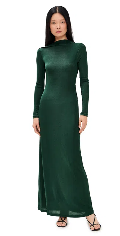 Significant Other Nailah Maxi Dress In Pine In Green