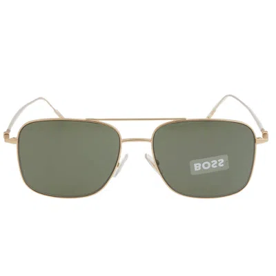 Hugo Boss Green Navigator Men's Sunglasses Boss 1310/s 0aoz/qt 58 In Green