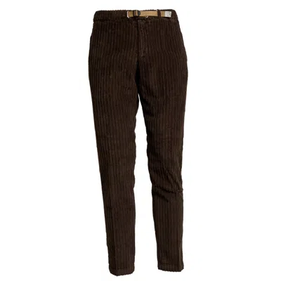White Sand Rock Corduroy Trousers In Brown