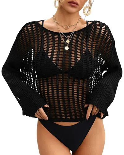 Enjoy Petra Pullover In Black