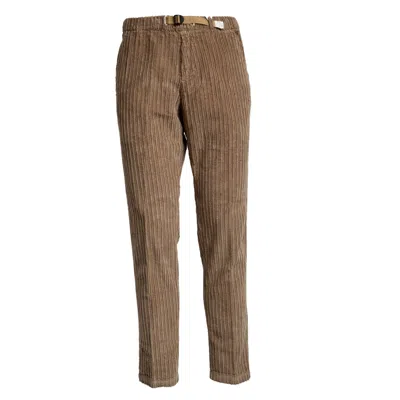 White Sand Rock Corduroy Trousers In Brown