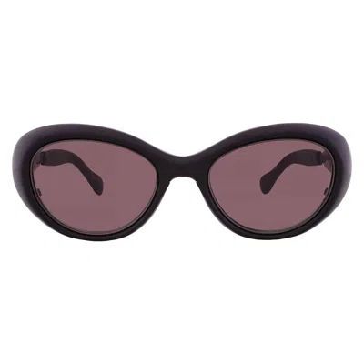 Mr Leight Selma S Lava Cat Eye Ladies Sunglasses Ml2023 Bk/lava 50 In Black
