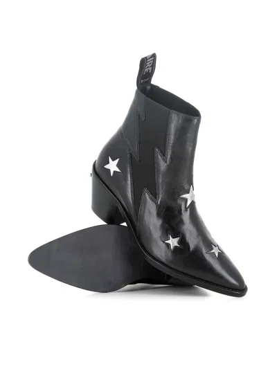 Zadig & Voltaire Texano Tyler Stars In Black
