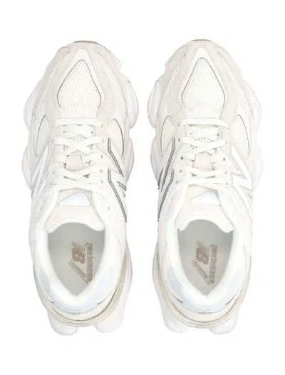 New Balance 9060 Suede Mesh Sneakers In Neutral
