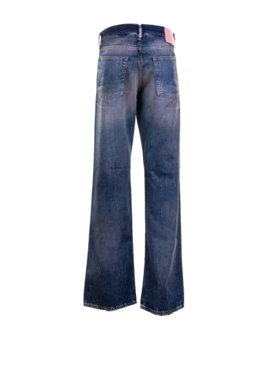 Acne Studios Women Slim Fit Jeans In Blue