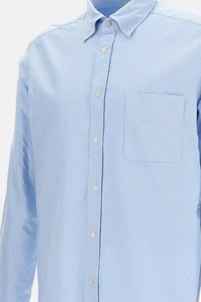 Bd Baggies Flap-pocket Shirt In Blue