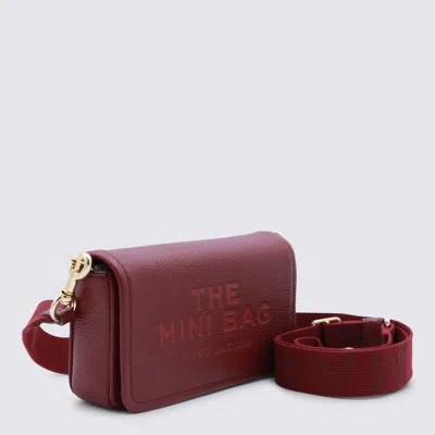 Marc Jacobs Cherry Leather The Mini Bag In Red