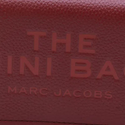Marc Jacobs Cherry Leather The Mini Bag In Red