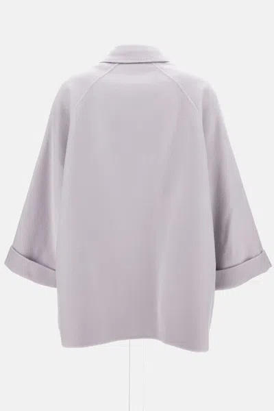 Stefano Mortari Classic Grey Coat With Refined Silhouette In Gray