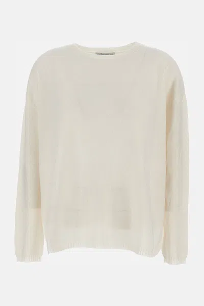 Stefano Mortari Crew-neck Sweater In White