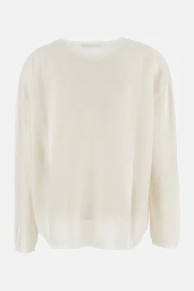 Stefano Mortari Crew-neck Sweater In White