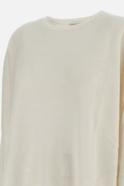 Stefano Mortari Crew-neck Sweater In White