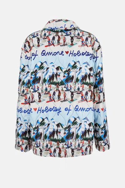 Alessandro Enriquez Quilted Jacket In Multi