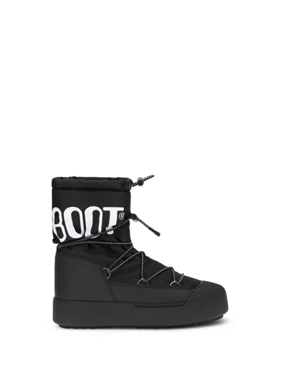 Moon Boot Mb Mtrack Polar Nylon In Black