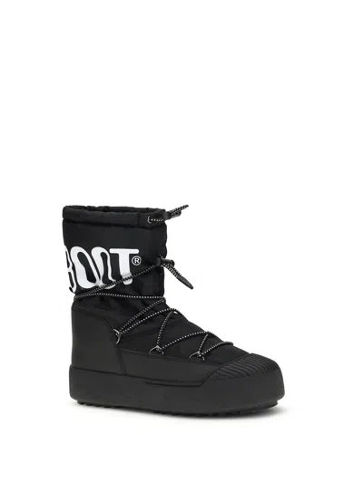 Moon Boot Mb Mtrack Polar Nylon In Black