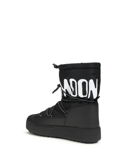 Moon Boot Mb Mtrack Polar Nylon In Black