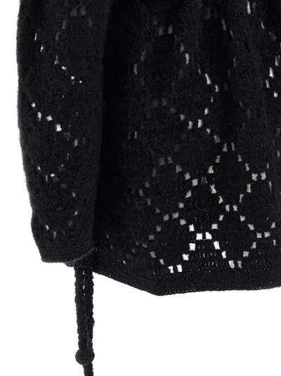 Isabel Marant Merida Boat-neck Mini Dress In Black