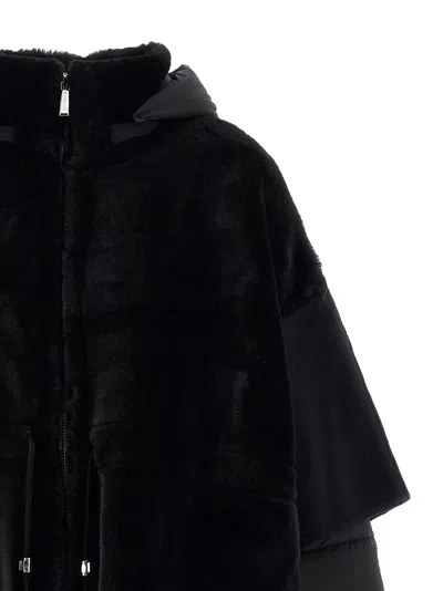 Moorer Down Jacket Modgi With Hood In Black