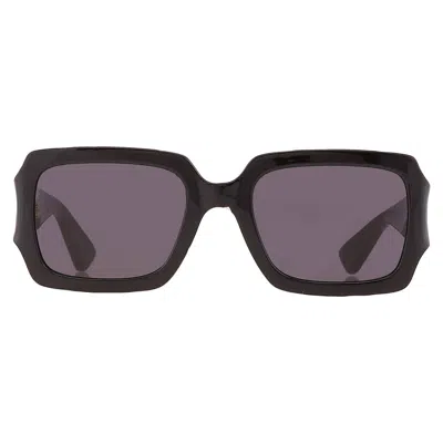 Moschino Grey Square Ladies Sunglasses Mos063/s 0807/ir 53 In Black