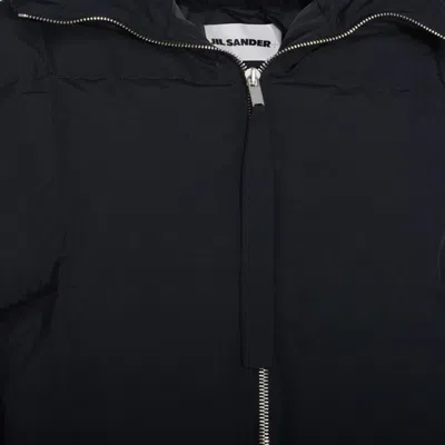 Jil Sander Black Quilted Jacket In Black