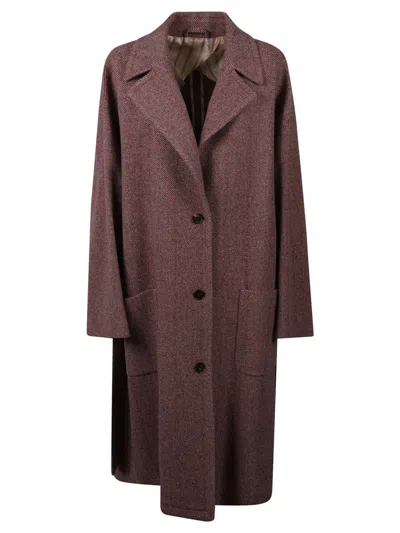 Etro Coats In Purple