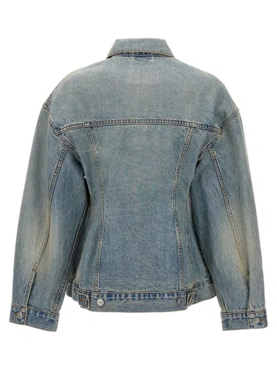 Balenciaga Light Blue Denim Hourglass Jacket