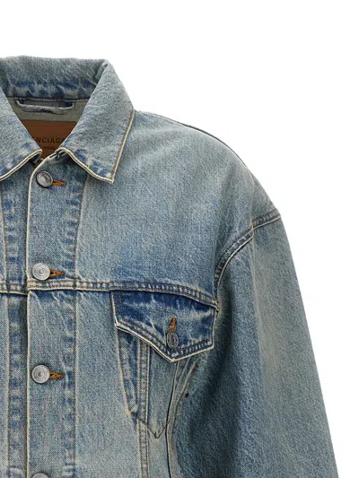 Balenciaga Light Blue Denim Hourglass Jacket
