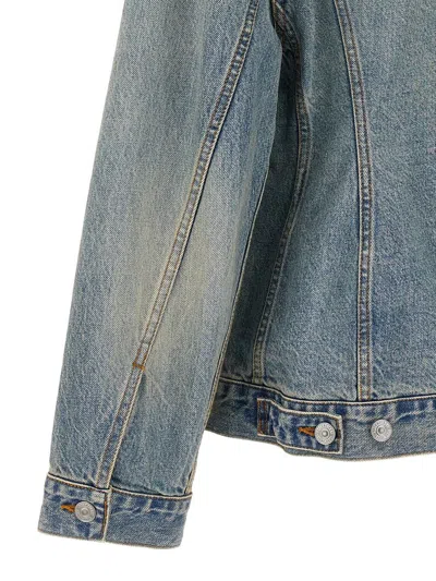 Balenciaga Light Blue Denim Hourglass Jacket