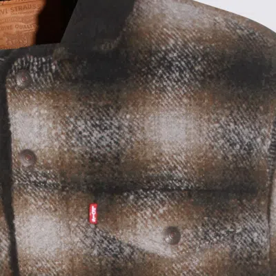 Levi's Giubbino Trucker James Plaid Paloma In Multi