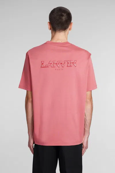 Lanvin T-shirt In Pink